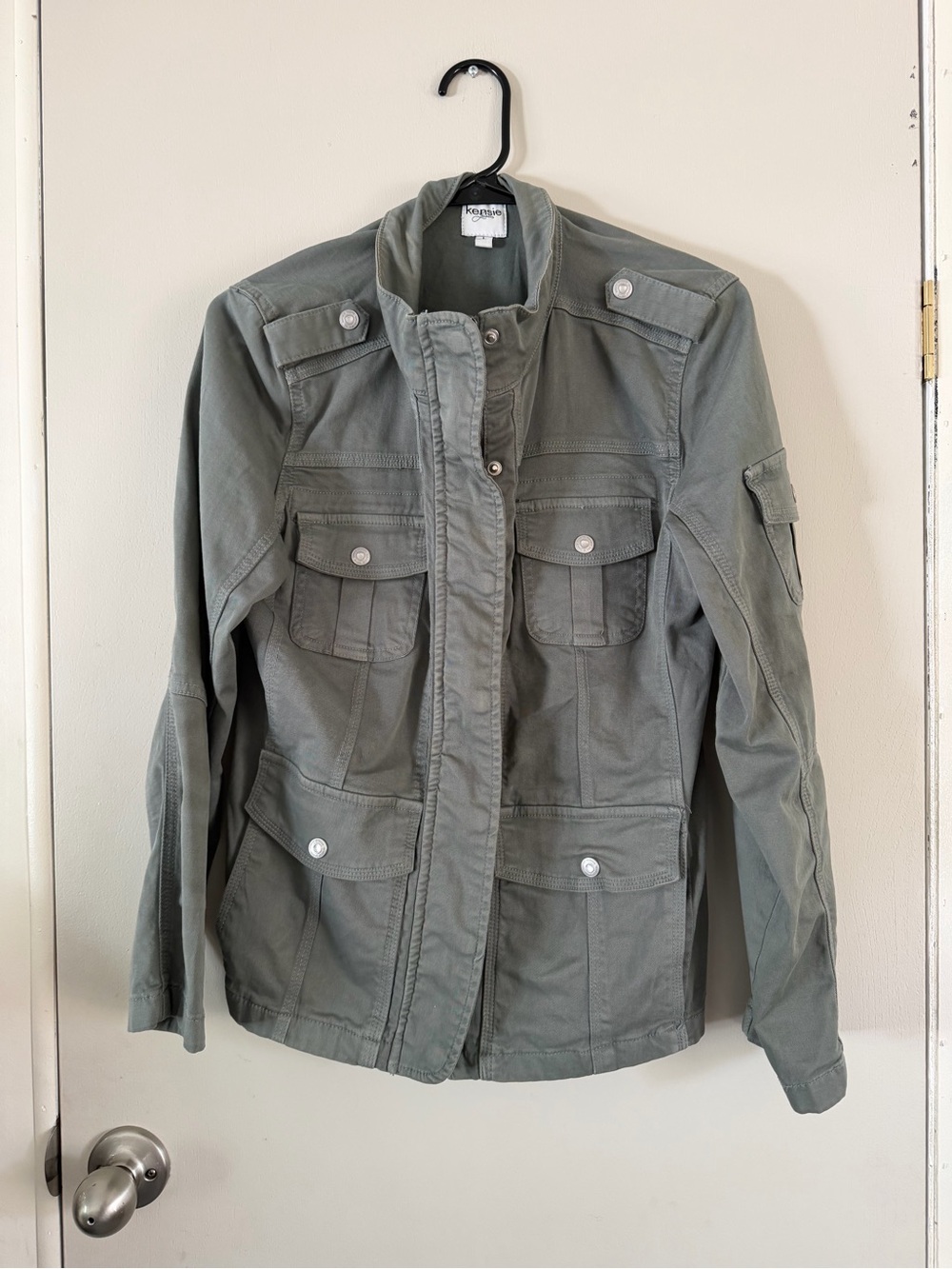 Kensie Utility Jacket - Olive Green